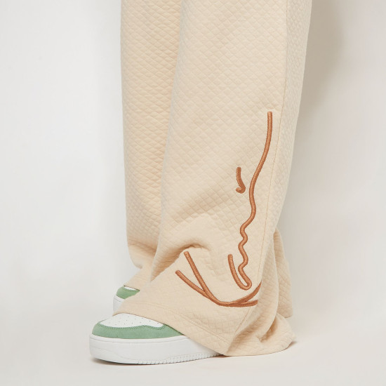 Karl Kani Γυναικείο παντελόνι Signature Rhombus Wide Pants